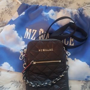MZ Wallace micro cross body bag dust bag included)